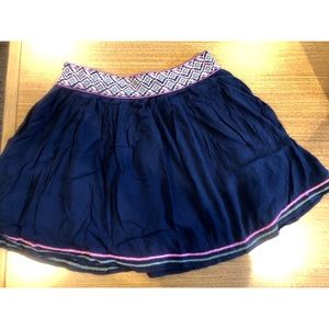 Francesca’s- Embroidered boho skirt